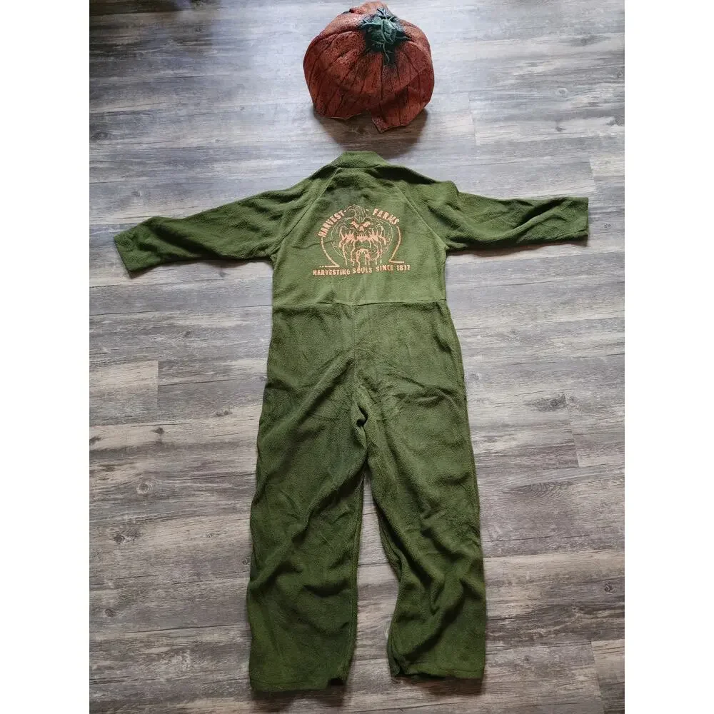 Spirit Halloween Jack-O'-Lantern Harvester Costume Kids Size S (4-6)